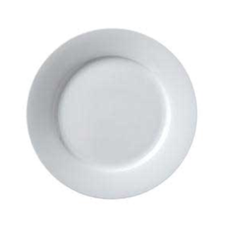 Argyle Plate 10 1/4" Bright White