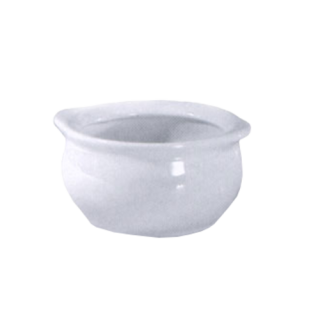 Onion Soup Crock 15 oz White