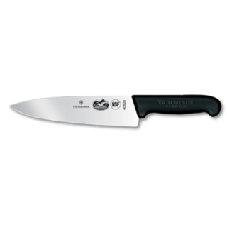 Cook's Knife 8", Black Handle