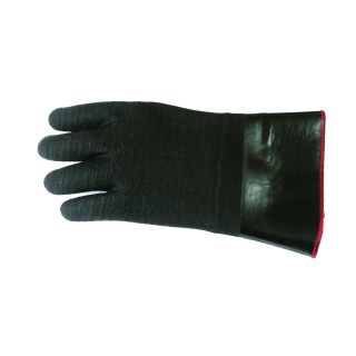 Gloves 12" Black Rubber Heat Resistant