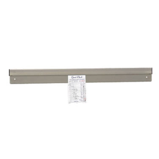 Ticket Holder Rail 36" Long Aluminum
