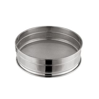 Sieve 11 7/8" x 3 1/8" Fine Mesh SS