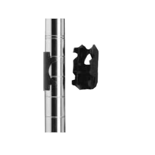 Metro 33" Post Chrome