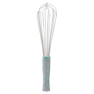 Whip French 12" Aqua Nylon Handle