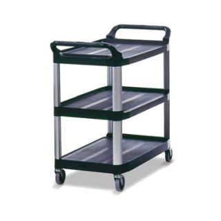 Cart 3 Shelf 20" x 40" Black