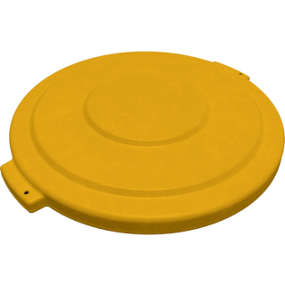 Bronco Lid 32 Gallon Yellow