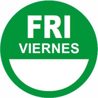 Label 1" Bilingual Friday