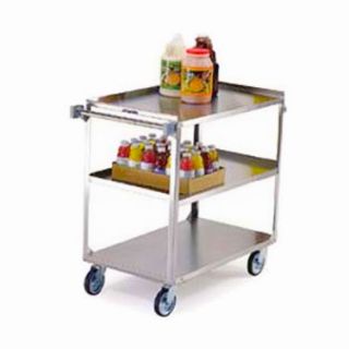 Cart 3 Shelf 21" x 35" SS