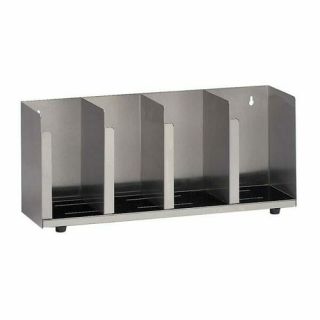 Lid/Cup Organizer 4 Section SS