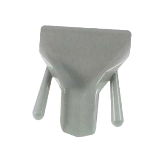 Fry Scoop Dual Handle Plastic