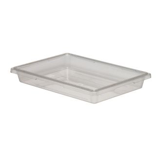 Food Box Full Size 3 1/2" Deep Clear