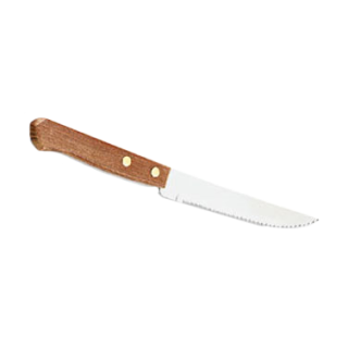 Steak Knife 4-3/8" Blade Wood Handle