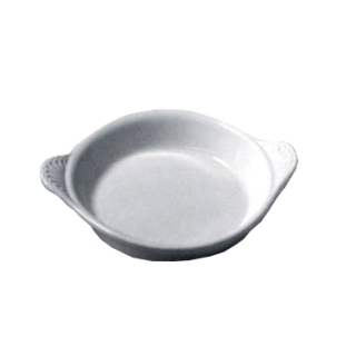 Shirred Egg Dish 12 oz White Ovenware