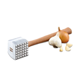 Meat Tenderizer 13 1/4" Wood Handle