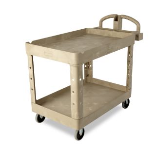 Cart 2 Shelf 24" x 36" Beige