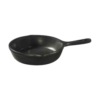 Skillet 12 oz Ovenware Black Iron Glaze