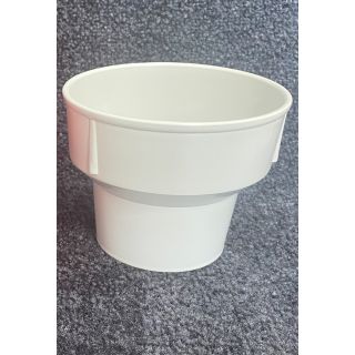 Malt Collar 12 oz Small White