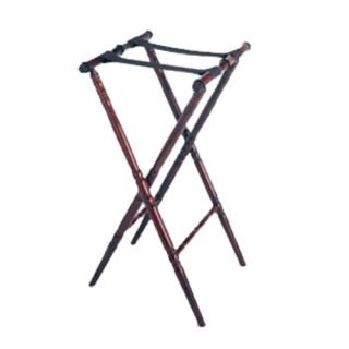 Tray Stand 30 1/4" Mahogany