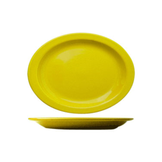 Cancun Platter 11 1/2" x 9 1/4" Yellow