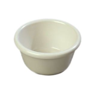 Ramekin 3 oz Plain Bone