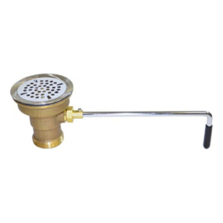 Drain King Waste Valve SS