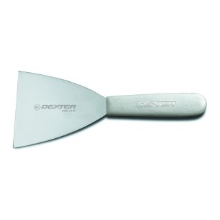 Grill Scraper 4" White Handle
