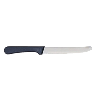 Steak Knife 5" Blade Black Handle