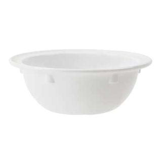 Grapefruit Bowl 13 oz White Plastic