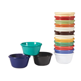 Ramekin 4 oz Plain Black