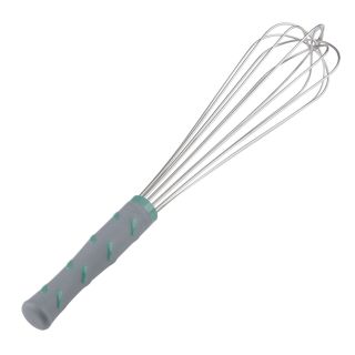 Whip French 18" Aqua Nylon Handle