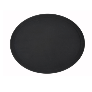 Tray Oval 22" x 27" Black