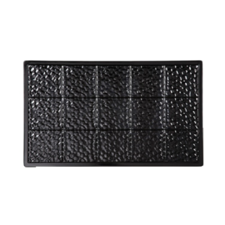 Tile 21 1/2" x 13" Full Size Solid Black