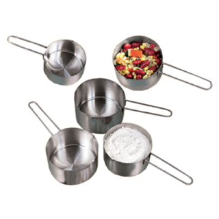 Measuring Cups 1/4, 1/3, 1/2, and 1 Cup