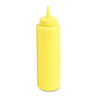 Squeeze Bottle 12 oz Yellow