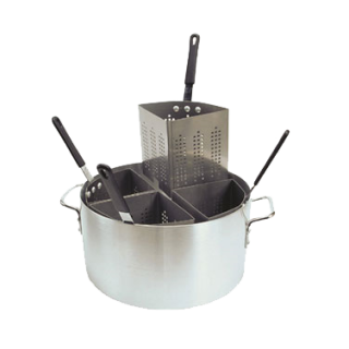 Pasta Cooker Set 20 qt with 4 Inserts