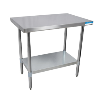Work Table 24" x 24" with Galvanized
