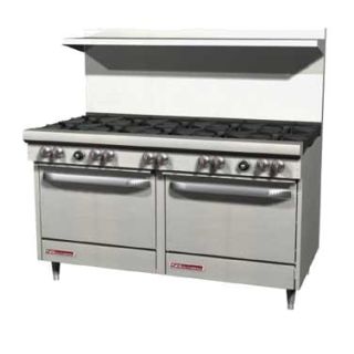 Range 60" 10 Burner 2 Oven Natural Gas