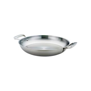 Paella Pan 9.5" SS Thermalloy