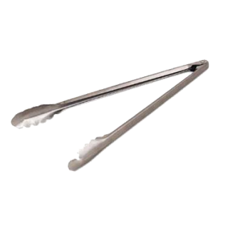 Tongs 12" Heavy Duty SS