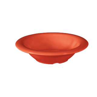 Bowl 4 oz Rio Orange Plastic