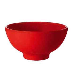 Bowl 22 oz Red Sensation Plastic