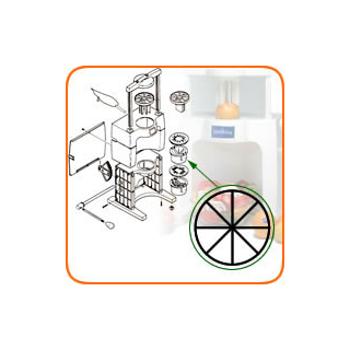 Sunkist 8 Wedge Blade Cup with Cover