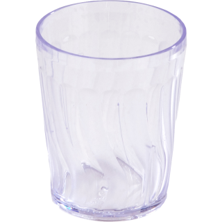 Dinex Tumbler 9 oz Swirl Clear