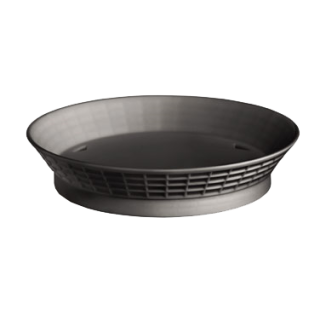 Platter Basket 10 1/2" Round Black