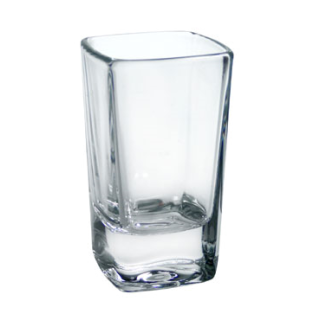 Shot Glass 2 3/4 oz Square Arcoroc