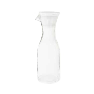 Decanter 1 Liter Clear with Lid / Spout