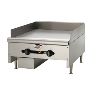 Griddle 24" Manual Control Nat/LP Gas