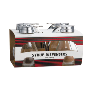 Syrup Server 14 oz Glass