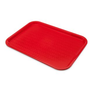 Fast Food Tray 12" x 16" Red