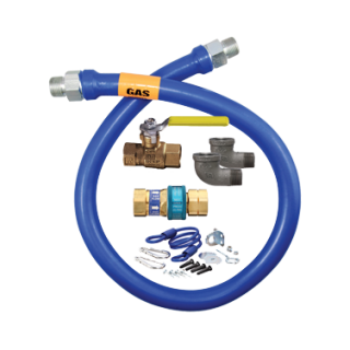 Gas Quick Disconnect Kit 3/4" x 48"